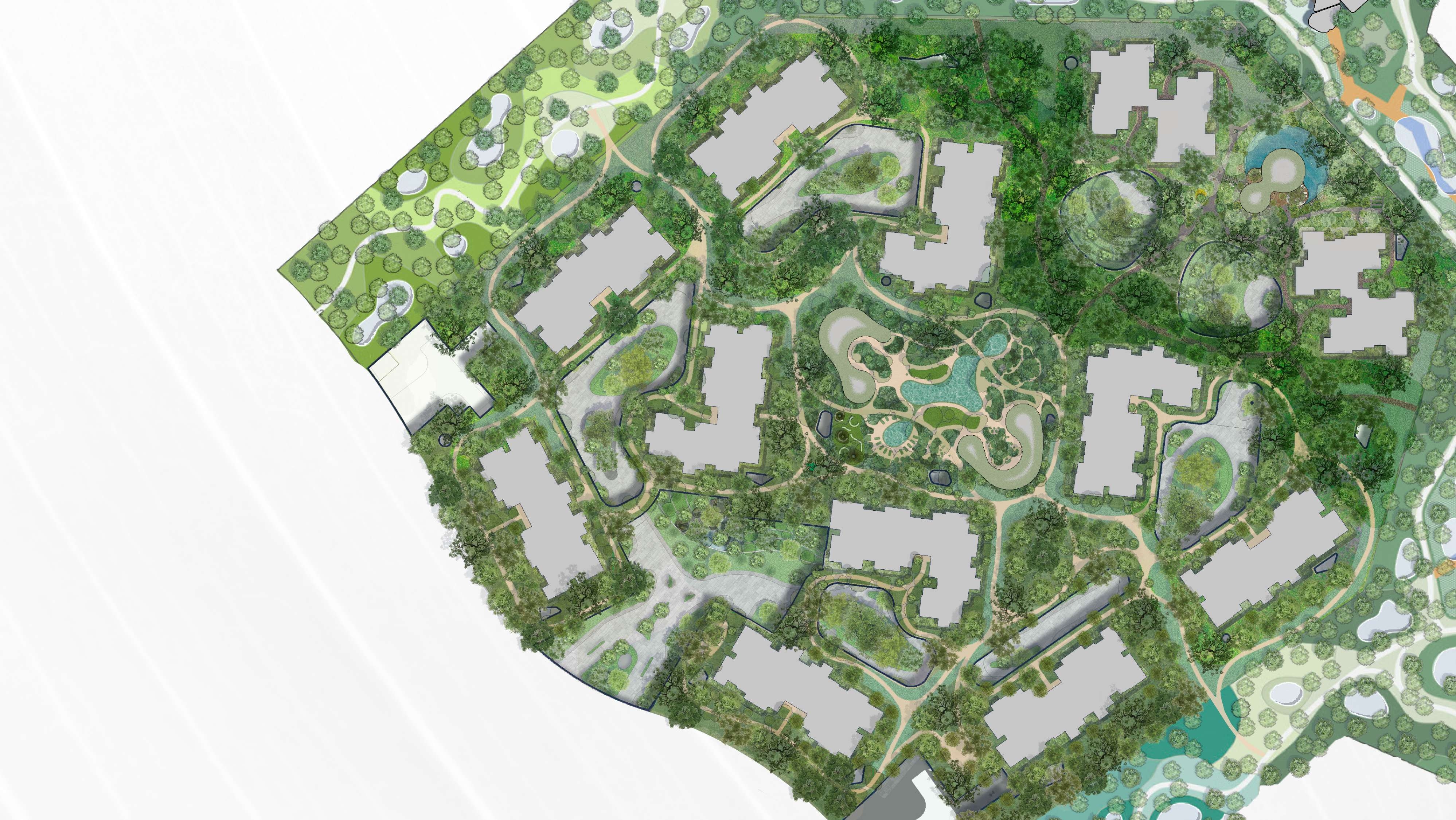 Ghaf Woods location map